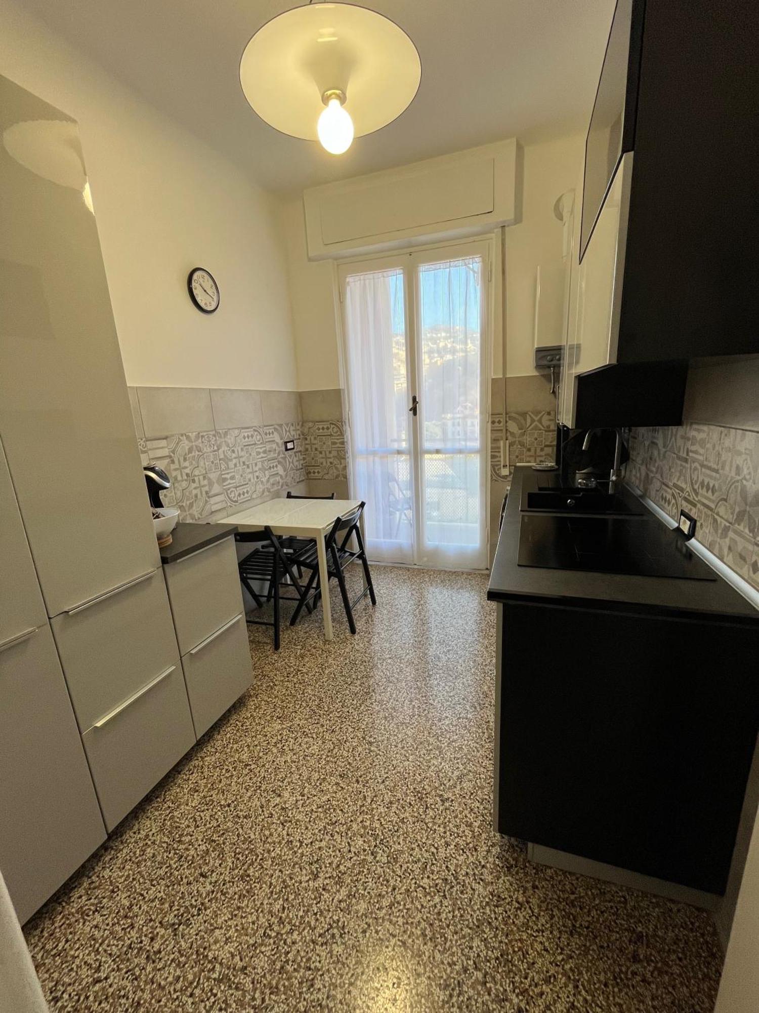 Ferienwohnung Gaslini Sea House Genua Exterior foto